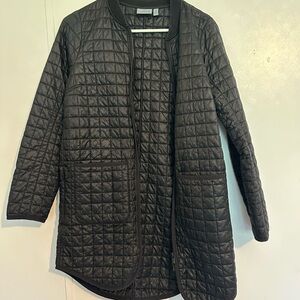 Athleta Quilted Black Puffer Jacket